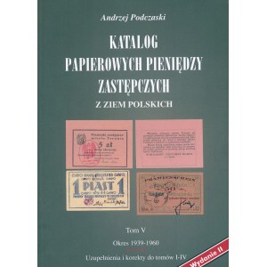 Podczaski Andrzej - Poznańskie Tom V, Uzupełnienia i korekty - POSZUKIWANA