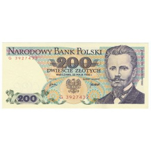 200 złotych 1976 -G- 