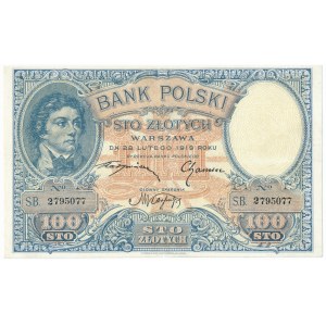 100 złotych 1919 S.B 