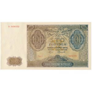 100 złotych 1941 -A- 