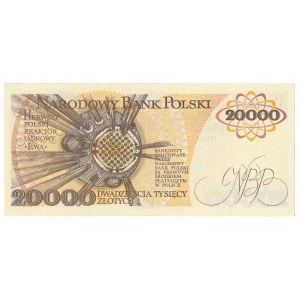 20.000 złotych 1989 -A- pierwsza seria