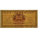 Pewex Bon Towarowy 2 dolary 1969 -FM- 