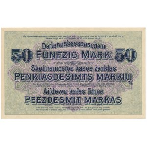 Kowno 50 marek 1918 -A- wyśmienita