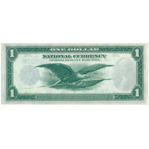 USA - $1 Dollar 1918 FRBN Kansas City, Missouri Federal Reserve note - Rare and beautifull