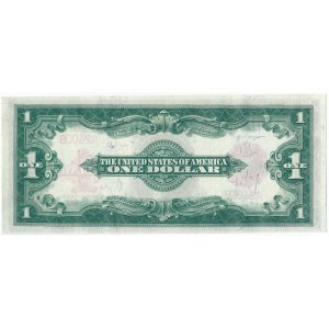 USA - $1 One Dollar 1923 Large Size Note - A2400B - Red Seal - crisp and rare with low serial number