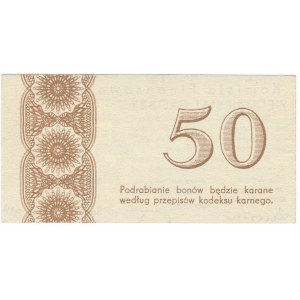 Łódź Komisja Finansowa 50 groszy 1939