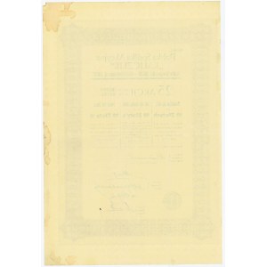 Polska Spółka Akcyjna KAUCZUK, Em.1, 25 x 10 złotych 1927