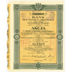 Bank dla Handlu i Przemysłu, Em.5, 540 marek 1909