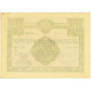 Hurtownia Spółek Spożywców Towarzystwo Akcyjne w Poznaniu, Em.2, 1.000 marek 1921