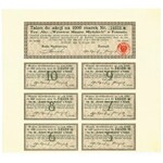 Towarzystwo Akcyjne Wytwórni Maszyn Młyńskich, Em.4, 1.000 marek 1921