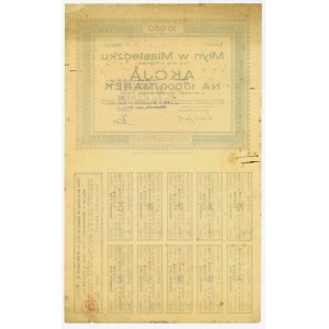 Młyn w Miasteczku Tow. Akc. w Poznaniu, Em.1, 10.000 marek 1924