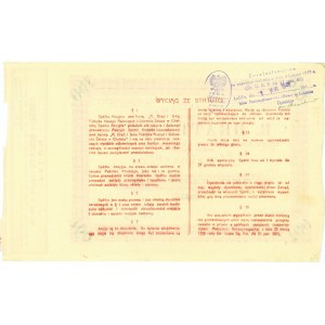 R. DRATT i Spółka Fabryka Maszyn Rolniczych i Odlewania Żelaza, Em.3, 100 złotych 1932