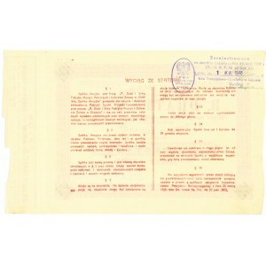 R. DRATT i Spółka Fabryka Maszyn Rolniczych i Odlewania Żelaza, Em.3, 1.000 złotych 1932