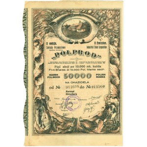 Polprod Zakłady Przemysłowe, Em.2, 5x 10.000 marek 1923