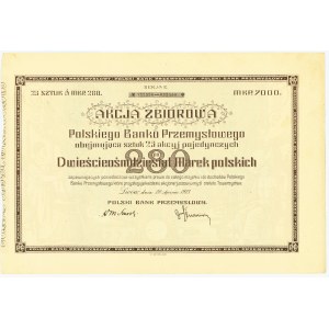 Polski Bank Przemysłowy 20.01.1923 - 25x280 marek - rzadsza