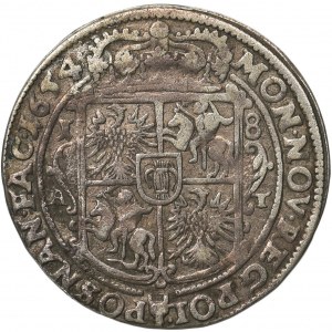 Jan II Kazimierz, Ort Poznań 1654 AT