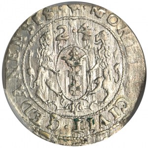 Zygmunt III Waza, Ort Gdańsk 1624/3 - PR• - PCGS AU58