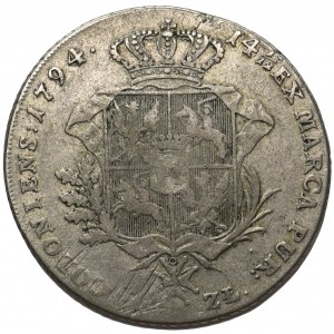 Poniatowski, Talar 6 złotowy 1794 Warszawa