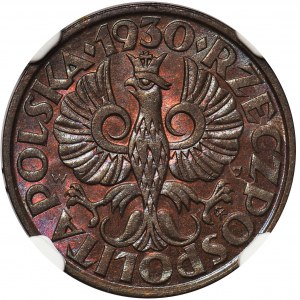 2 grosze 1930 - NGC MS65 BN