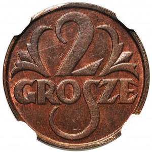 2 grosze 1931 - NGC MS65 BN 