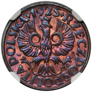 2 grosze 1925 - NGC MS65 RB