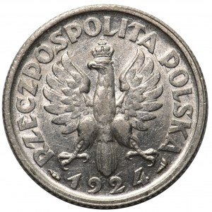 Kobieta i kłosy 1 złoty 1924 