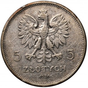 Sztandar 5 złotych 1930 