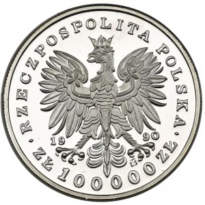 Mały TRYPTYK 100.000 złotych 1990 - Chopin