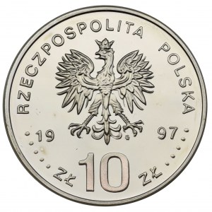 10 złotych 1997 - Stefan Batory (1576-1586) - popiersie