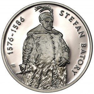 10 złotych 1997 - Stefan Batory (1576-1586) - półpostać