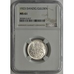 Wolne Miasto Gdańsk - 1 gulden 1923 - NGC MS61