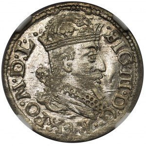 Zygmunt III Waza, Grosz Wilno 1625 - NGC MS64 - okazowy