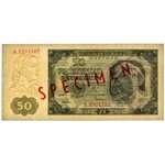 50 złotych 1948 SPECIMEN - PMG 64 EPQ - rzadka odmiana