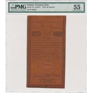 50 złotych 1794 -D- J Honig & Zoonen - PMG 55
