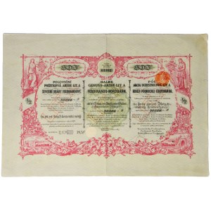 Kolej Północna Ferdynanda, 500 złotych 1931 - rzadka
