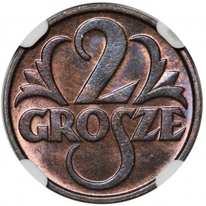 2 grosze 1934 - NGC MS66 RB