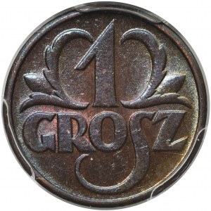 1 grosz 1939 - PCGS MS64 BN