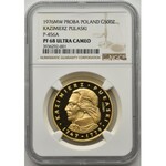 Kazimierz Pułaski - 500 złotych 1976 PRÓBA - NGC MS68 ULRA CAMEO