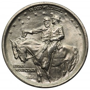 USA 1/2 dolara 1925 Filadelfia - Stone Mountain Memorial