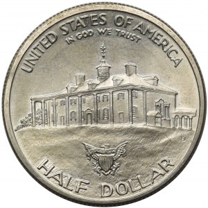 USA 1/2 dolara 1982 San Francisco - 250. Rocznica urodzin Jerzego Washingtona