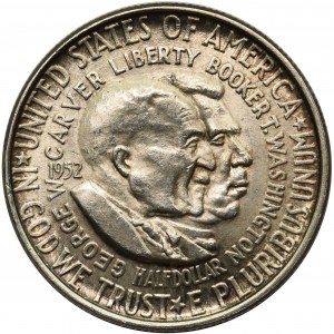 1/2 dolara 1952 Filadelfia - Booker Taliaferro Washington i George Washington Carver