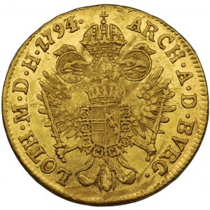 Austria - Franciszek II - Dukat 1794 E, Karlsburg