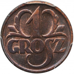 1 grosz 1939 - PCGS MS63 RB