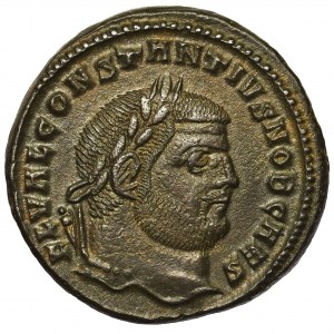 Cesarstwo Rzymskie, Konstancjusz I jako Cezar (293-305), Follis 