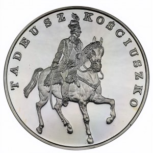 DUŻY Tryptyk 200.000 złotych 1990 Kościuszko - NGC PF65