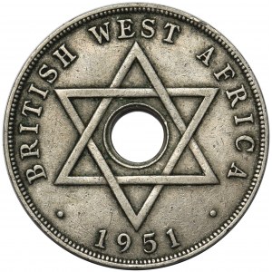 Brytyjska Afryka Zachodnia, 1 penny 1951