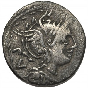 Republika Rzymska, M. Lucilius Rufus (101 pne), Denar