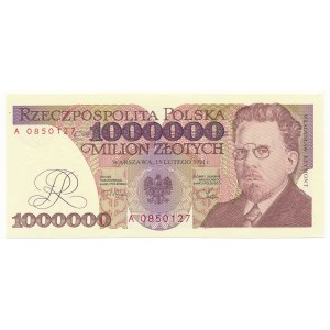 1 milion złotych 1991 -A- rzadki