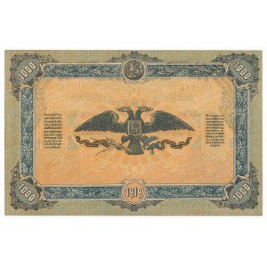 Rosja, Południowa Rosja - 1.000 rubli 1919 -OБ-