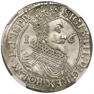 Zygmunt III Waza, Ort Gdańsk 1624/3 - PR• - NGC MS64
